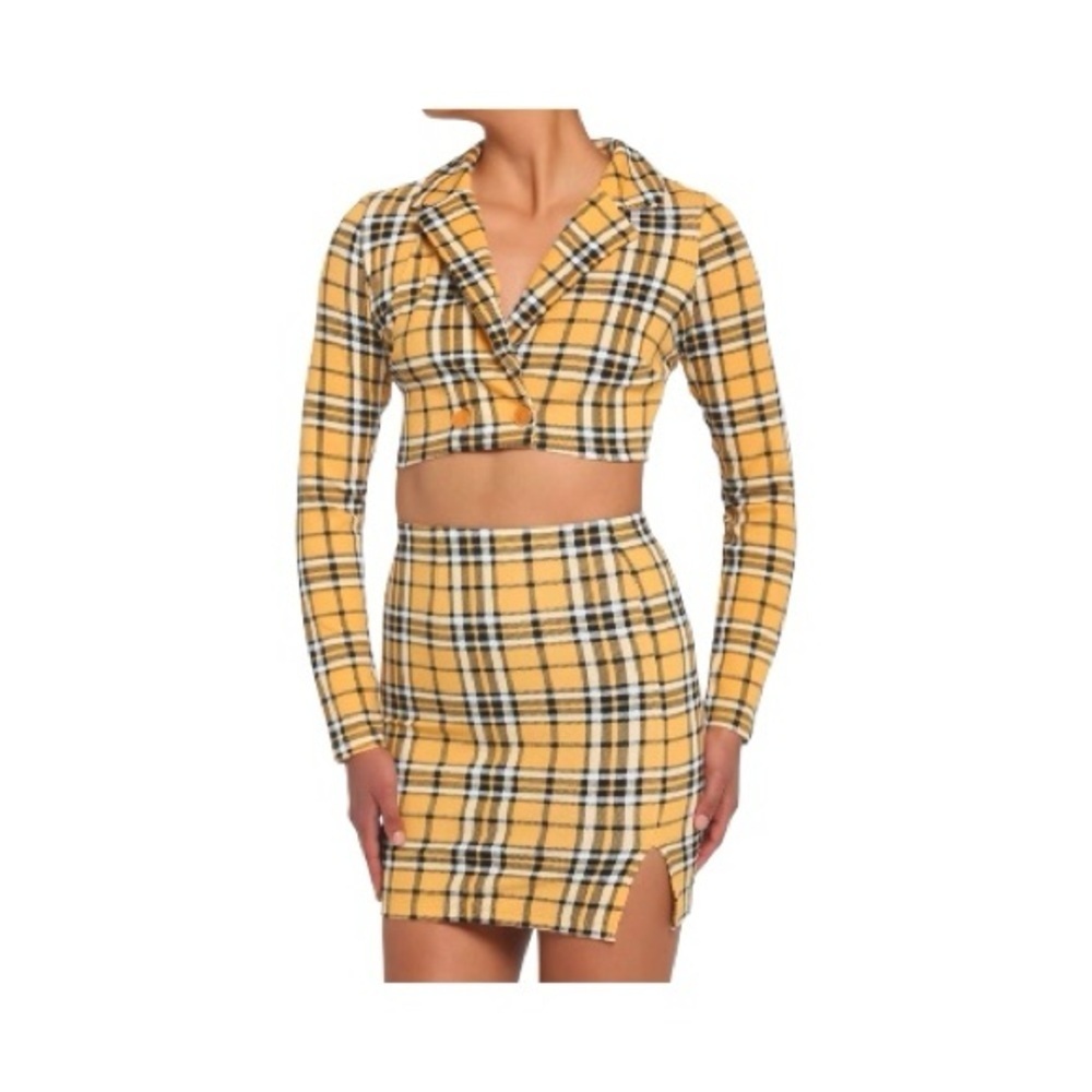 NWT-ALMOST FAMOUS-CLUELESS VIBES-TWO PIECE SET-SIZE SMALL